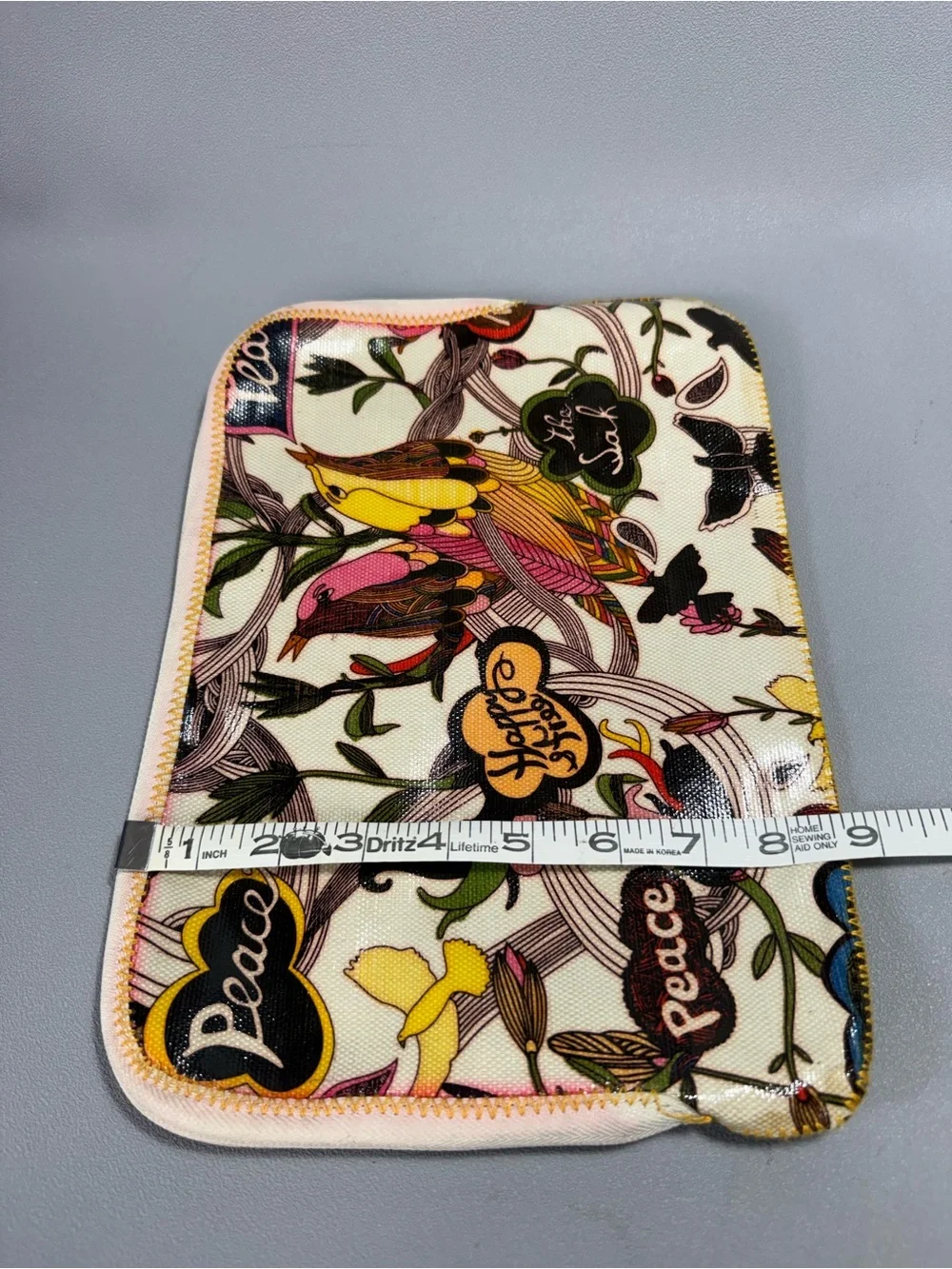 The Sak Sakroots Bird & Floral Coated Canvas Tablet Case